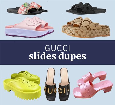 Gucci Rubber Slide Sandals Dupes 2021: 8 Pairs of Affordable 